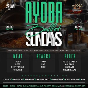 Asihlangane A Event poster