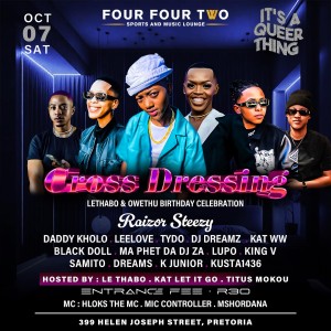 Asihlangane A Event poster