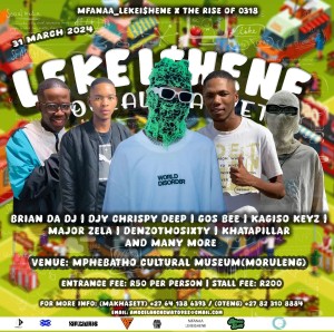 Asihlangane A Event poster