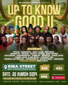 Asihlangane A Event poster