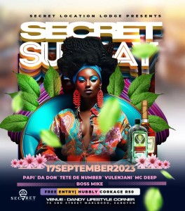 Asihlangane A Event poster